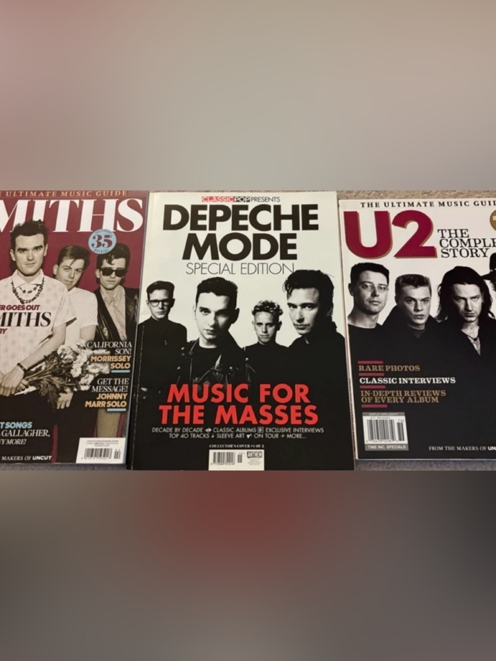 Magazines - The Smiths, Depeche Mode and U2